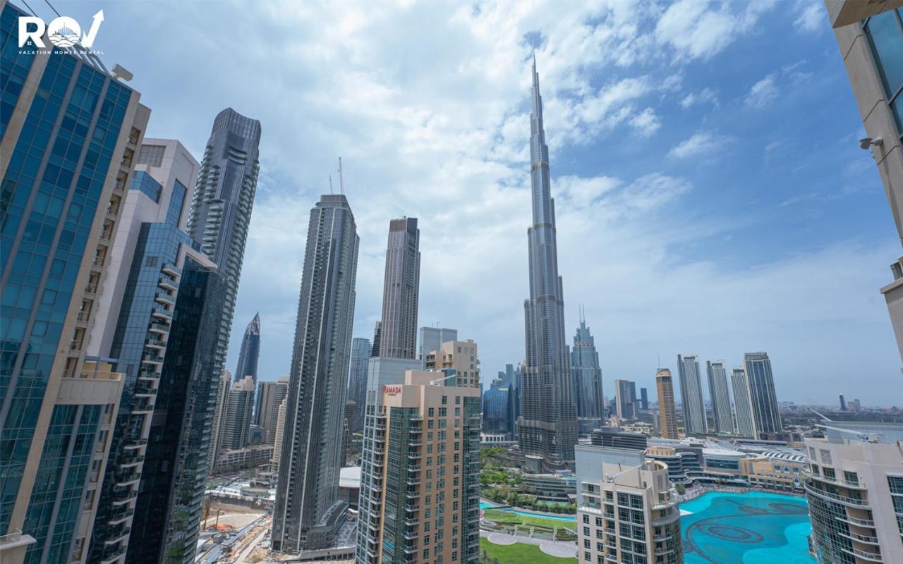 Luxury 2 Bedroom Suite With Full Burj Khalifa View دبي المظهر الخارجي الصورة