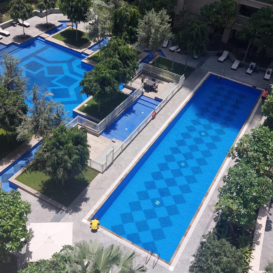 Luxury 2 Bedroom Suite With Full Burj Khalifa View دبي المظهر الخارجي الصورة